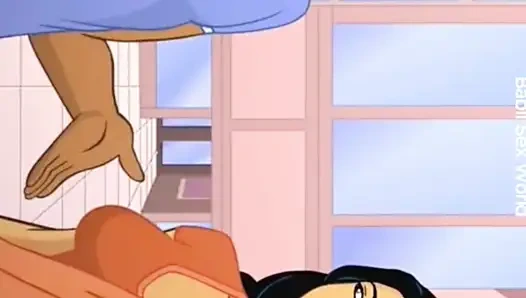 KELIRU KAMI TELEPORTASI SAVITHA BHABHI DARI MASA LALU DAN BERAKHIR MENIDURINYA.