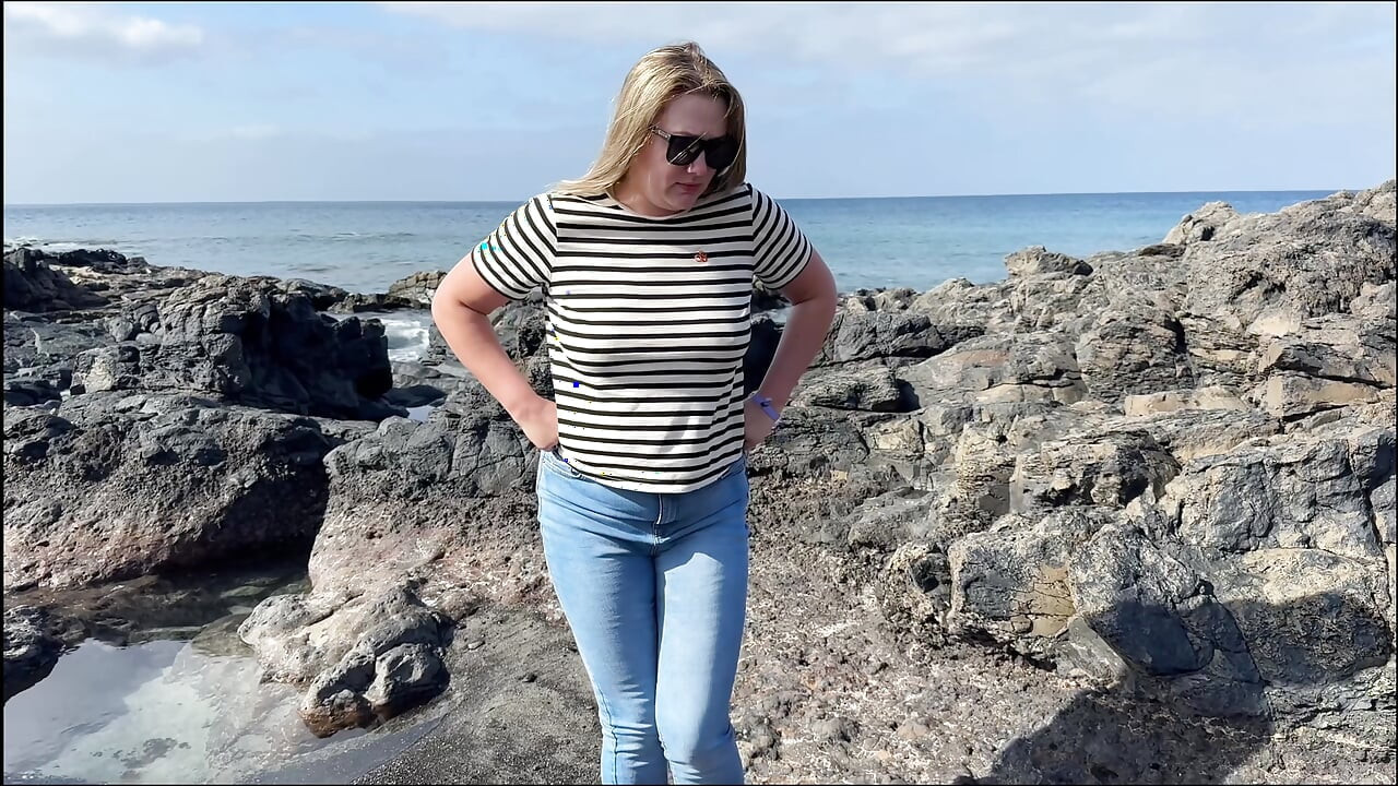 Another Beach Accident - Wet Jeans by the Shoreline