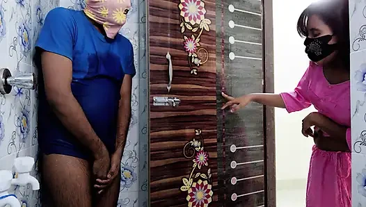 How I control my Hot step-mom under the shower with my big dick