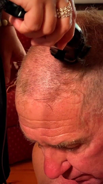 Jaw-dropping moment from "Dominatrix Mistress April - cum on my latex leggings, slave"