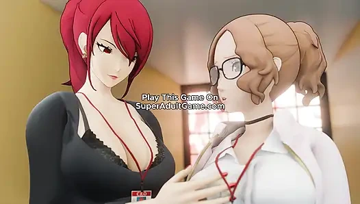 Они хотят повышение, но они должны трахаться и сосать - офисных девушек трахает босс (3D реалистичная анимация)