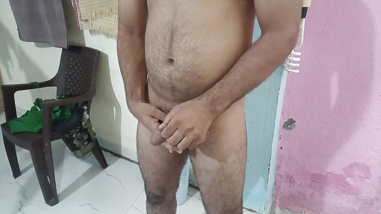 I massaged my penis with coconut oil.
