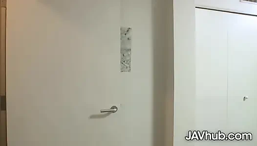 Sakura Saya Gets Horny While Painting the Nude Model