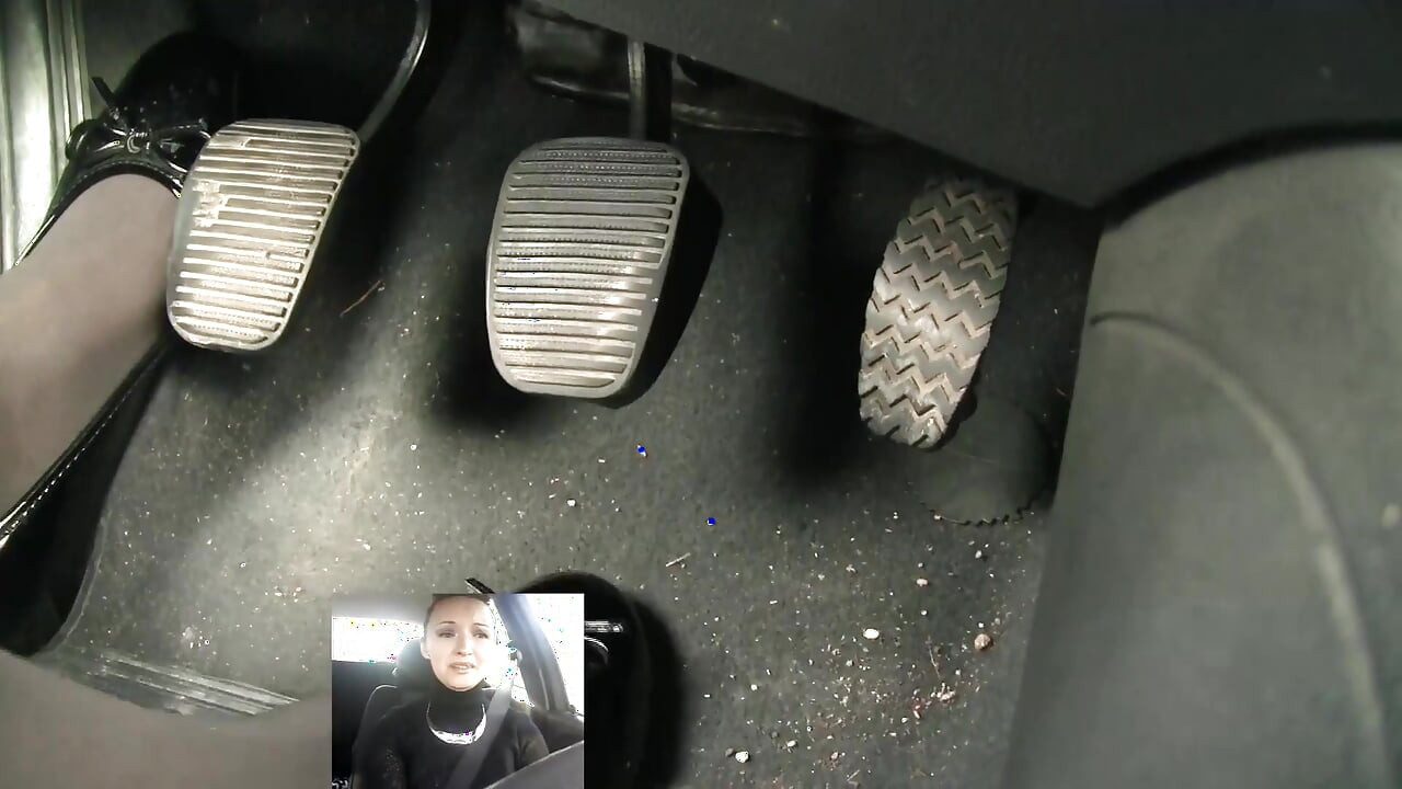 Screaming Brake Failure in Black Patent Flats