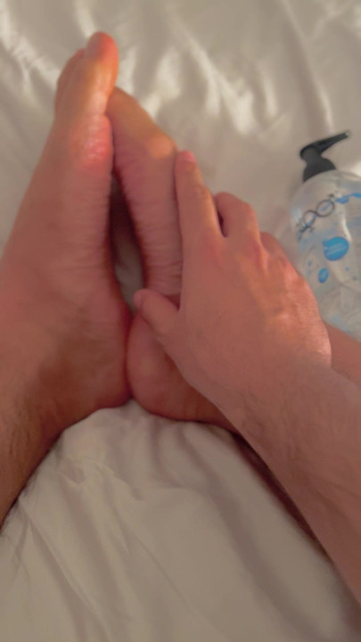 Ready for Daddy's Foot Job
