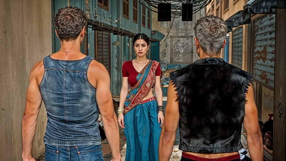 Krrish saved his desi sister-in-law from goons and then fucked her.