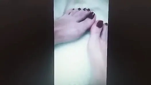 Foot Fetish, Footjob, Very Sexy Feet, Dildo, Hot Feet
