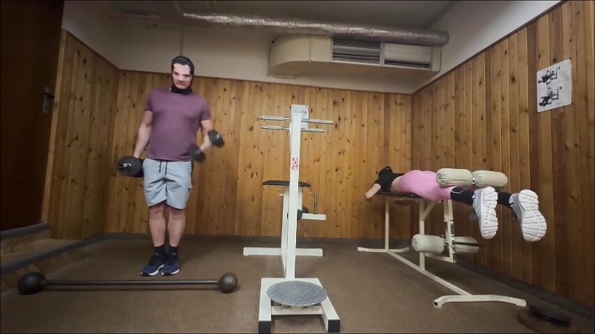 ジムでのリスキーなセックス