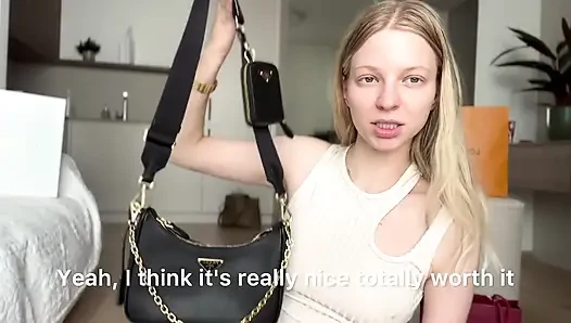 Findom Luxury Shopping Haul 12k $ Heavy Drain
