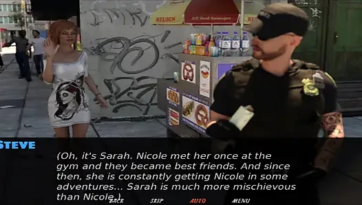 Exciting games #2 - Steve got a sprise for Nicole