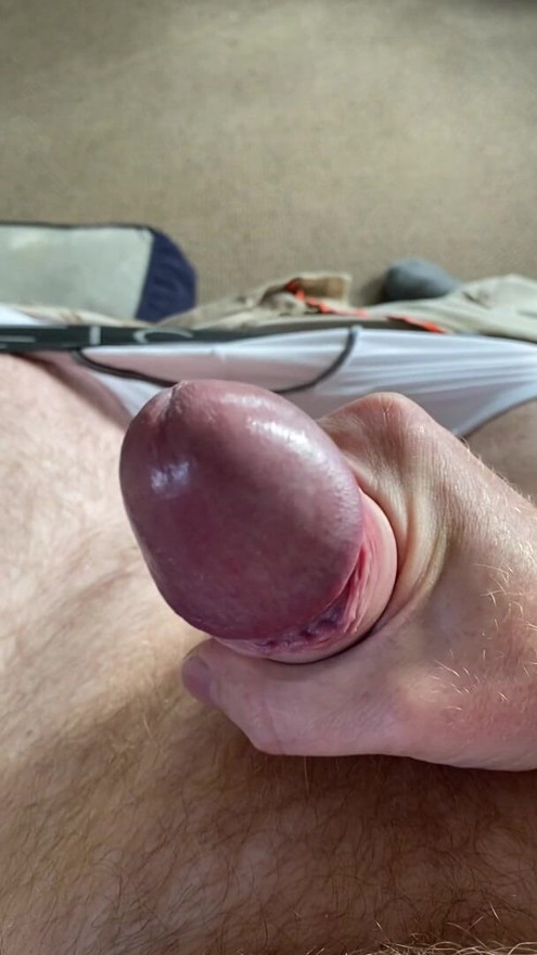 Quick wank and cumshot