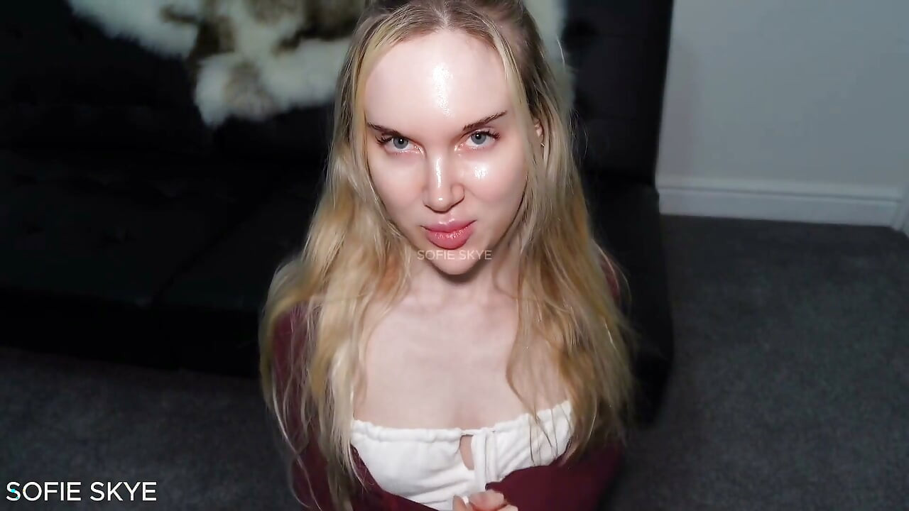 จูบและถูหีสําหรับควยเล็ก - Sph Denial Cuck - Sofie Skye