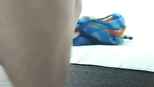 Stepmom forgot the camera on, and it shows too much