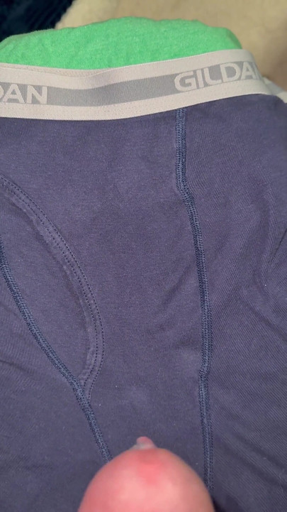 Cum on Underwear Boxers