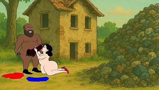 Часть 3, большую задницу Сушилу очень жестко трахнул большой черный член Ganpat