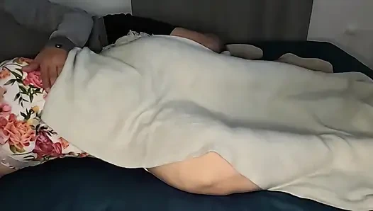 Sexy Big Ass Stepmom Sharing Bed With Young Stepson