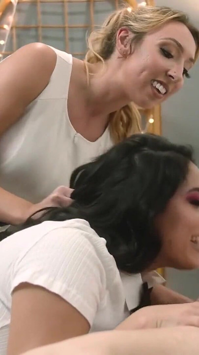 Spectacular moment from "MILF Teacher Demands Obedience & Total Submission From Her Horny Students - MYLF"