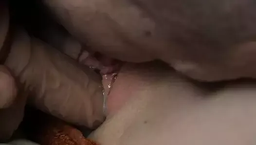 While the Wife Was fucked by a Big Dick, the husband licks the Pussy. AnnaHomeMix