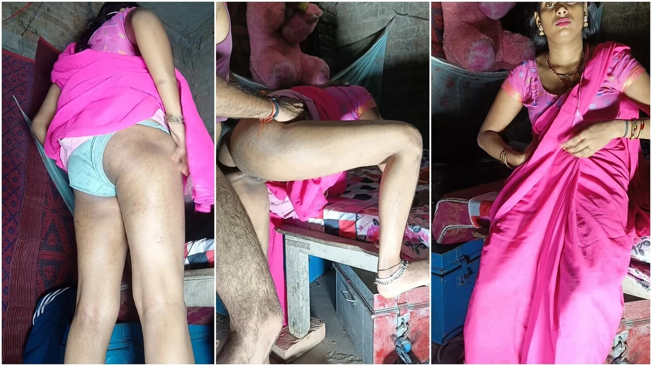 Bhabhi brother-in-law ke cock se fucking standing in doggy style Hindi audio