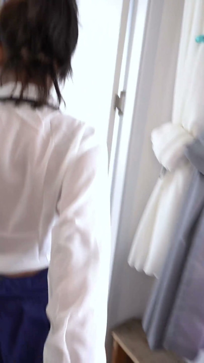 Asian Anal Student has Big White Cock Fetish | Clip 1