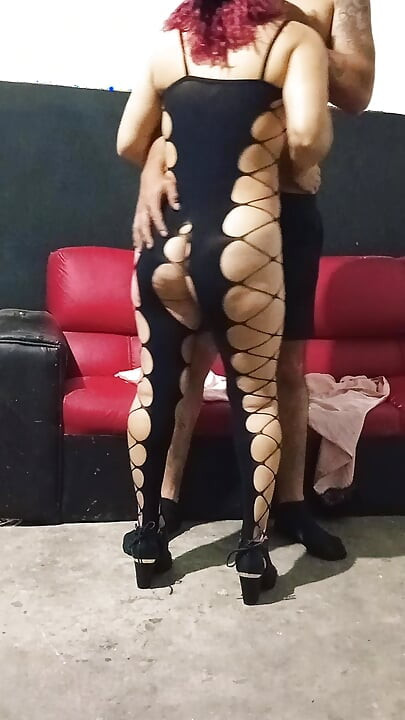 Rich Fuck in Lingerie with Heels