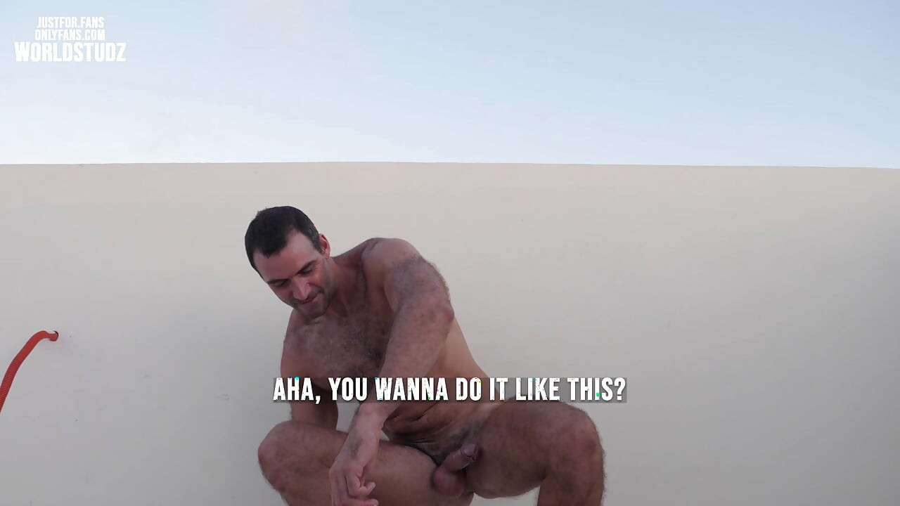 'Own It!' Hairy Daddy Ex Allows Skinny Twink to Milk Him