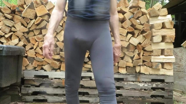 My tight spandex hiking leggings.