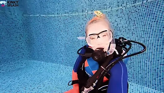 Rayuan ngentot memek instruktur scuba diver - pov