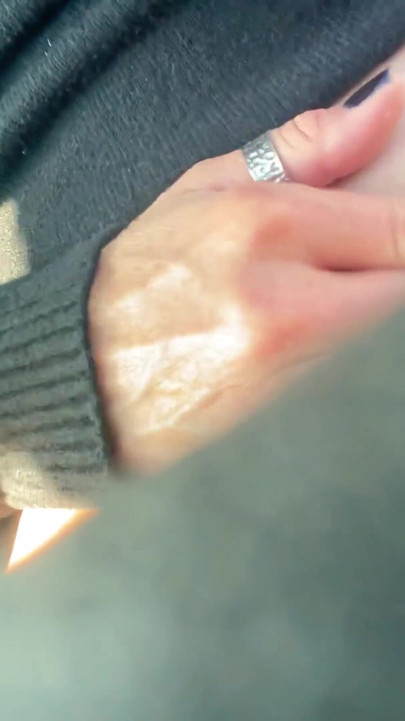 SURPRISED MASTURBATING MY PUSSY IN THE CAR - RISKY SEX | Clip 2