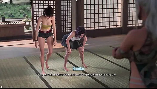 Julia in Japan 3 Himiko Agreed to Train Julia
