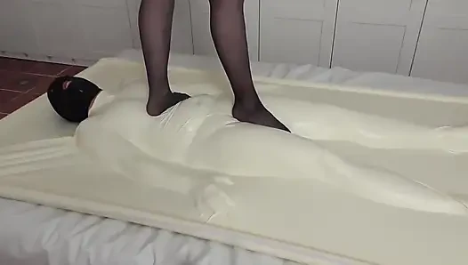 Trampeln im vakuumbett!