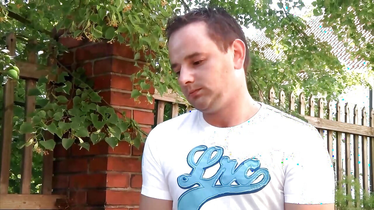 Brunette Lets Herself Be Pampered by Two Men. Awesome Outdoor Threesome!