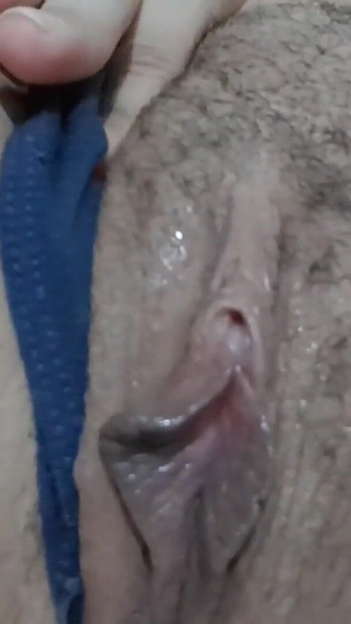 My stepdad eats my big tits and fingers my pussy at night while he masturbates and has his milky explosion. | Clip 2