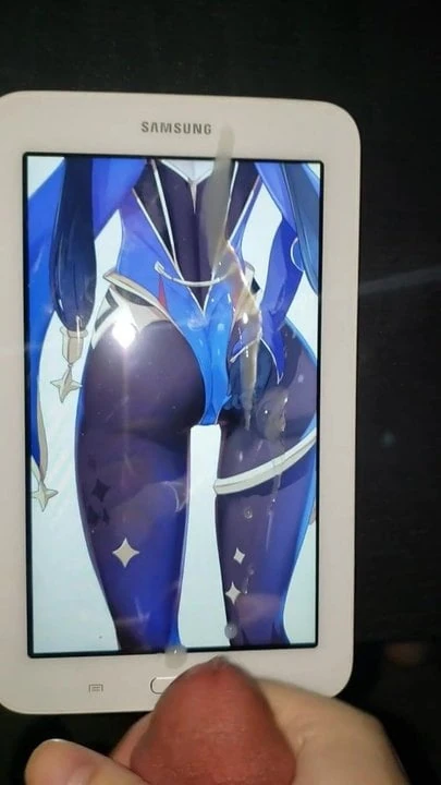 Genshin Impact Mona Cum Tribute
