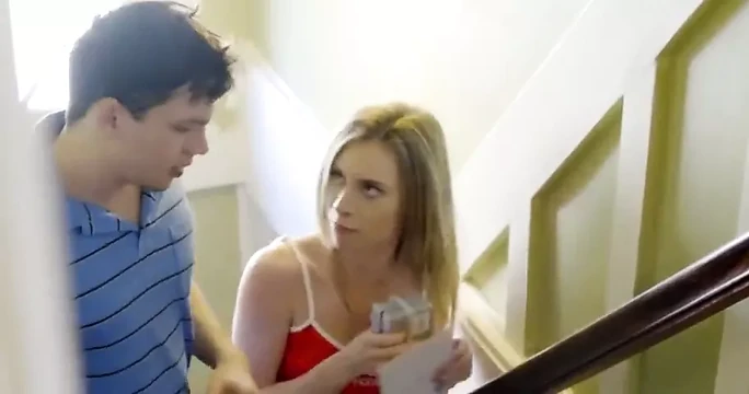 Stepmom gets a massage
