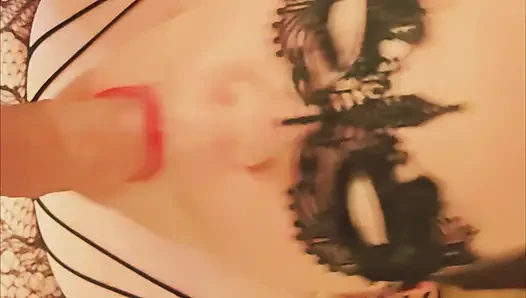 BBW Milf BertopengIbuIstri Meniup Dan Mendapat Kacau