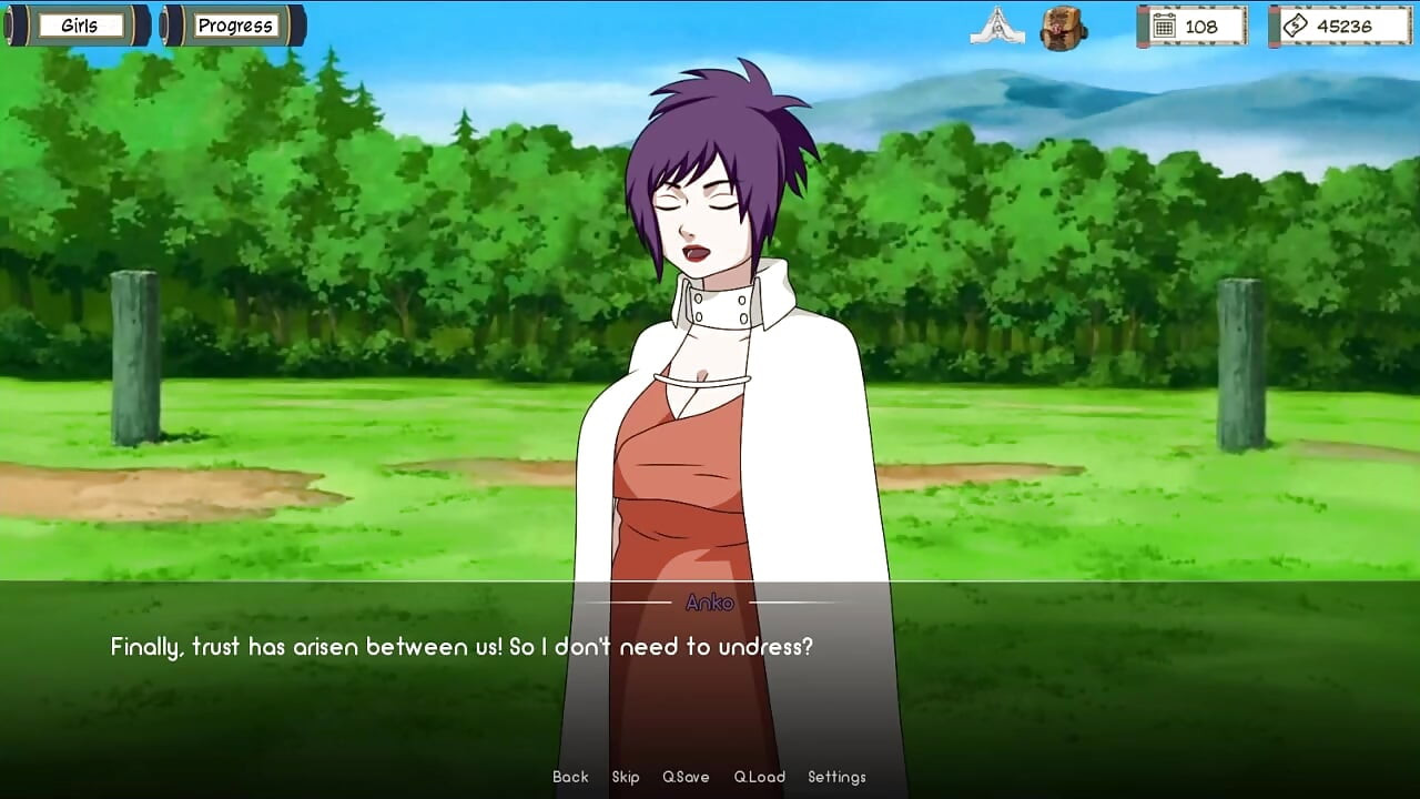 Entrenador kunoichi - entrenador de naruto v0.20.1 parte 106 deporte Anko desnuda por Loveskysan69