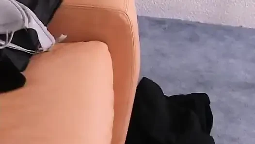 Cewek rambut merah dientot gaya doggy di ruangan casting bokep - pov