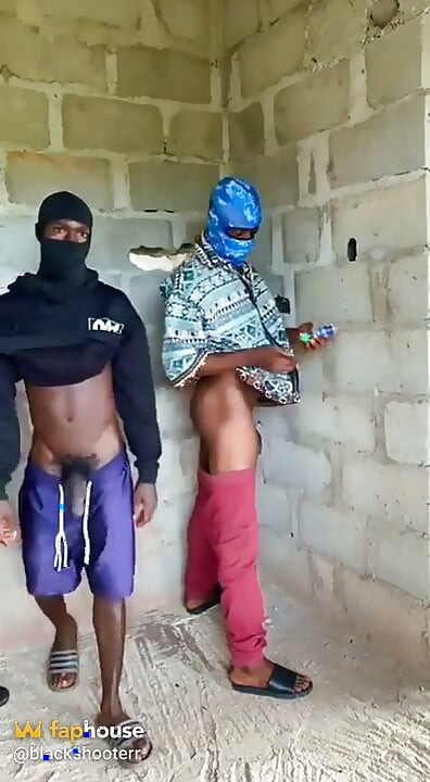 Three Straight Street Boyz Fucking in Uncomplicated Building..