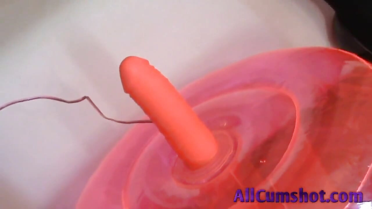 Fucking her new toy