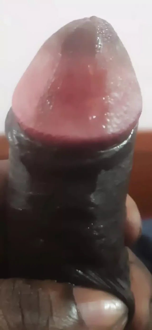 He Is Indulging in a Moment of Self-pleasure Alone