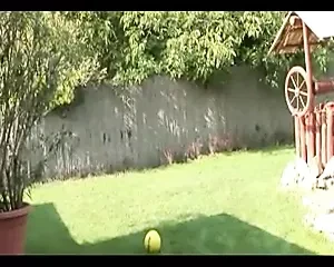 Mature seduces young man