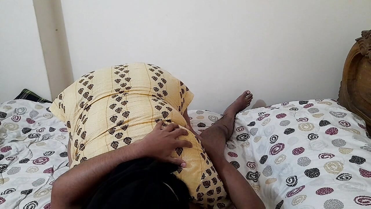 Indian Hot BBW Stepaunty Riding on Stepson's Cock with Hanging Huge Boobs - Hindi Strokes