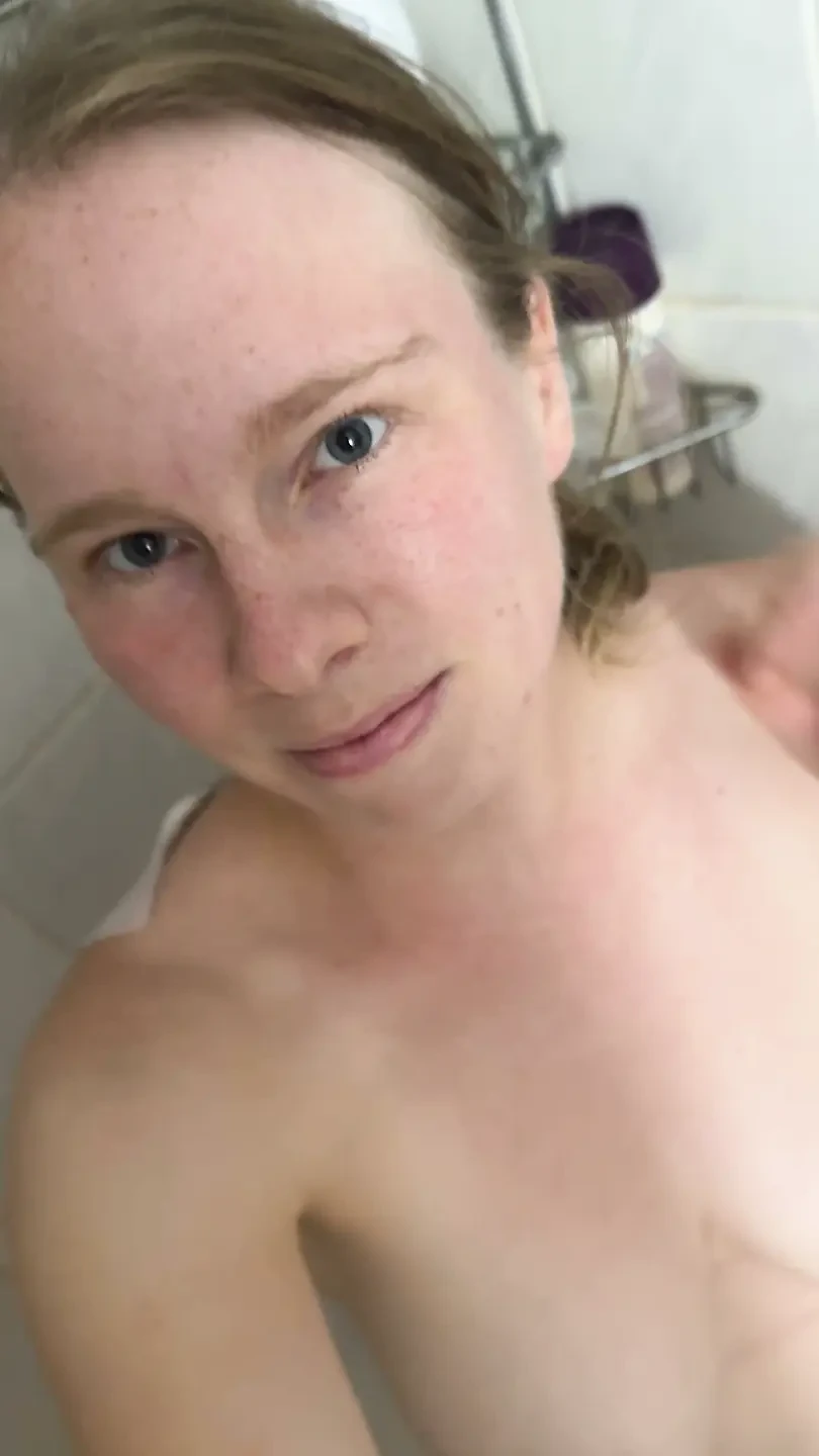 Fingered in the Shower