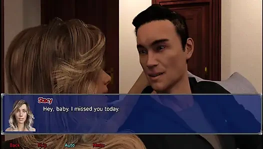 The office wife #20 - A Stranger cum all over Stacy's ass.