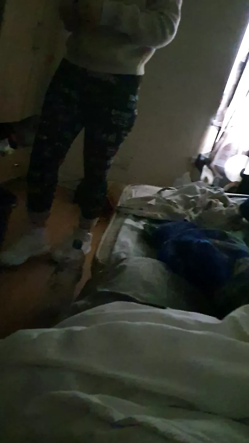 Step mom pull off leggings and fuck Bulgarian step son