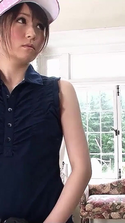Captivating moment from "Teacher seduce Japanese Teen to give him a Blowjob at Golf Lesson"