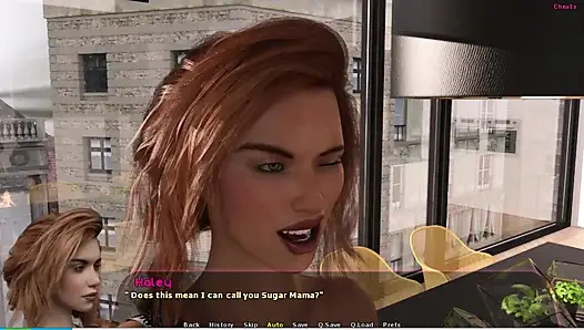 Haley Story # 17 - Haley und johannes kümmerten sich um Adrianas haus ... Johannes fickte Haley auf dem esstisch