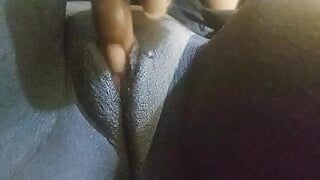 Sexy mom pussy with yummy clit close up