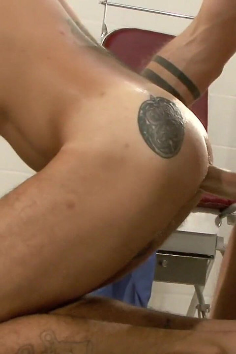 Gay sexy boy likes to have doctor's fuck exams